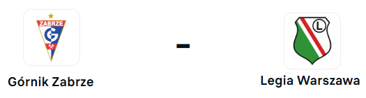 Górnik Zabrze-Legia Warszawa